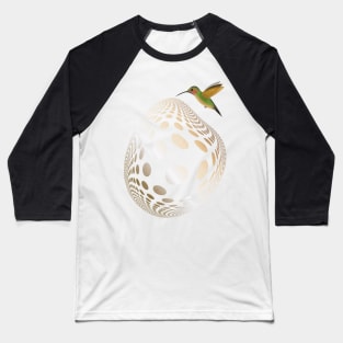 Hummingbird and Bubble Baseball T-Shirt